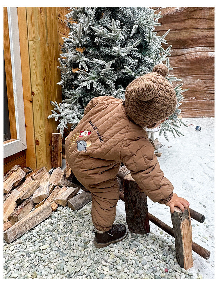 Padded Baby Snowsuit