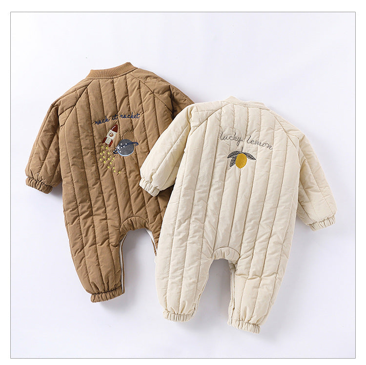 Padded Baby Snowsuit