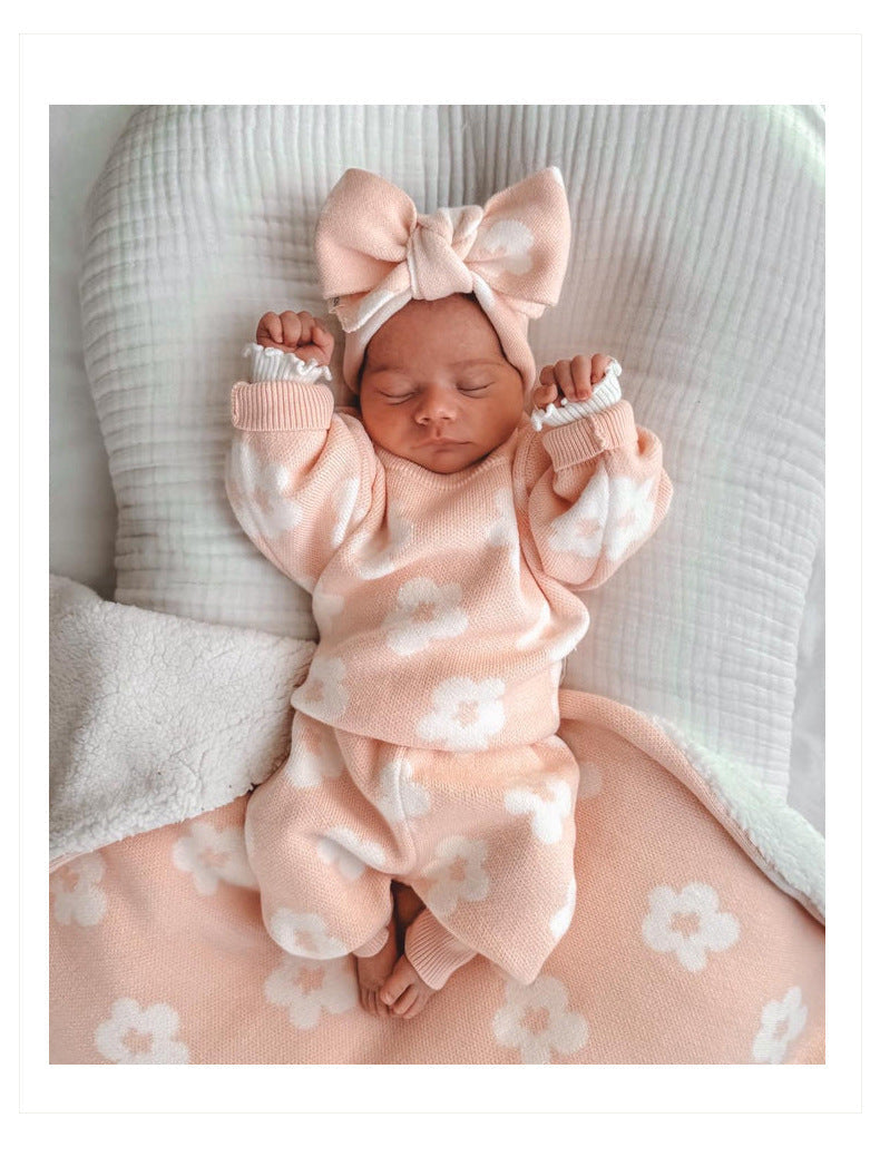 Floral Knit Set