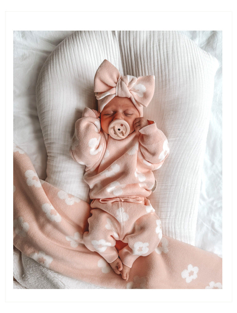 Floral Knit Set