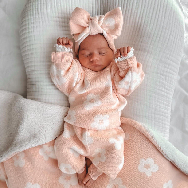 Floral Knit Set