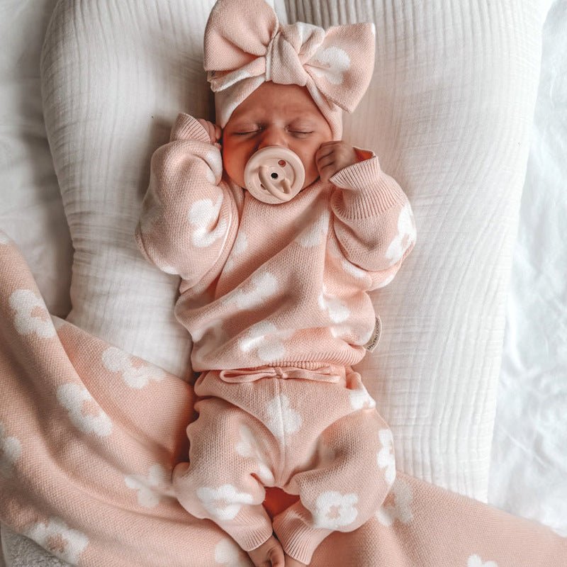 Floral Knit Set