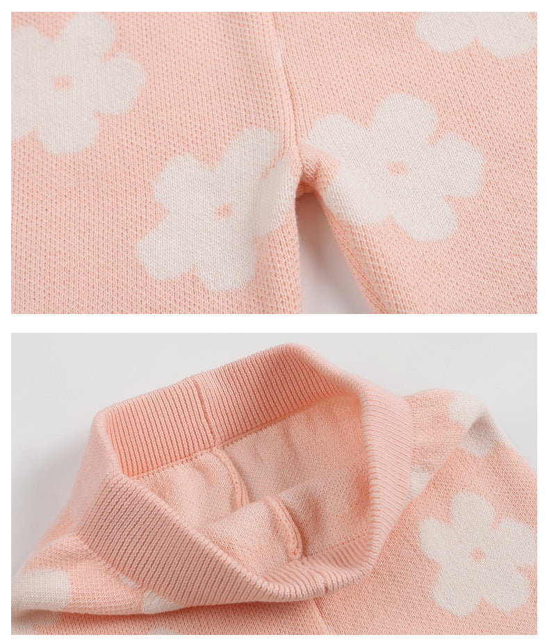Floral Knit Set