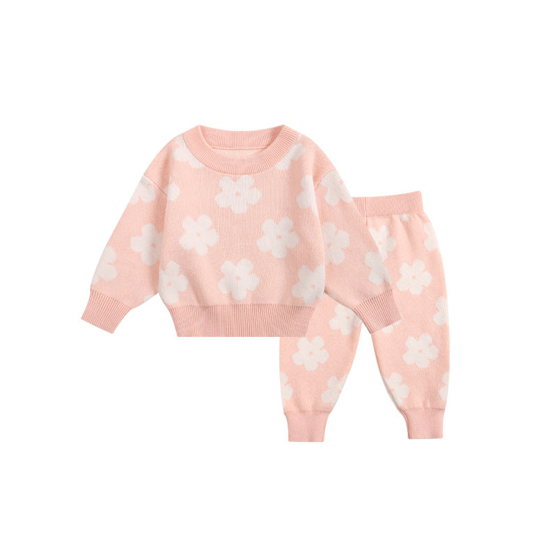 Floral Knit Set