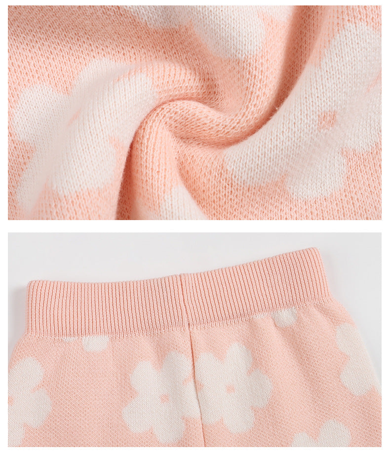 Floral Knit Set