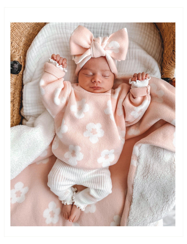 Floral Knit Set