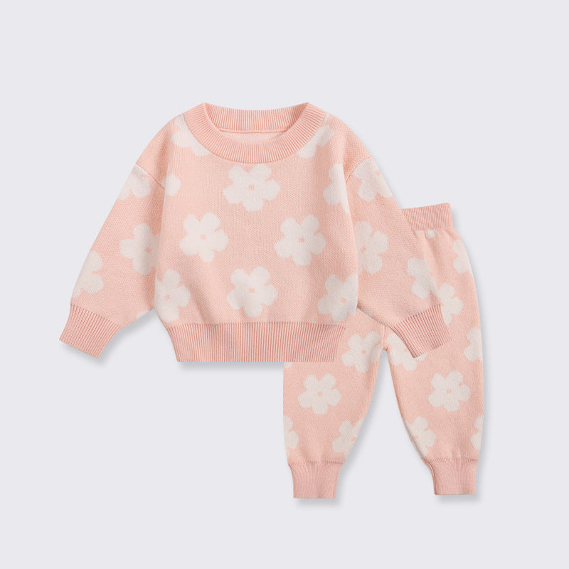 Floral Knit Set