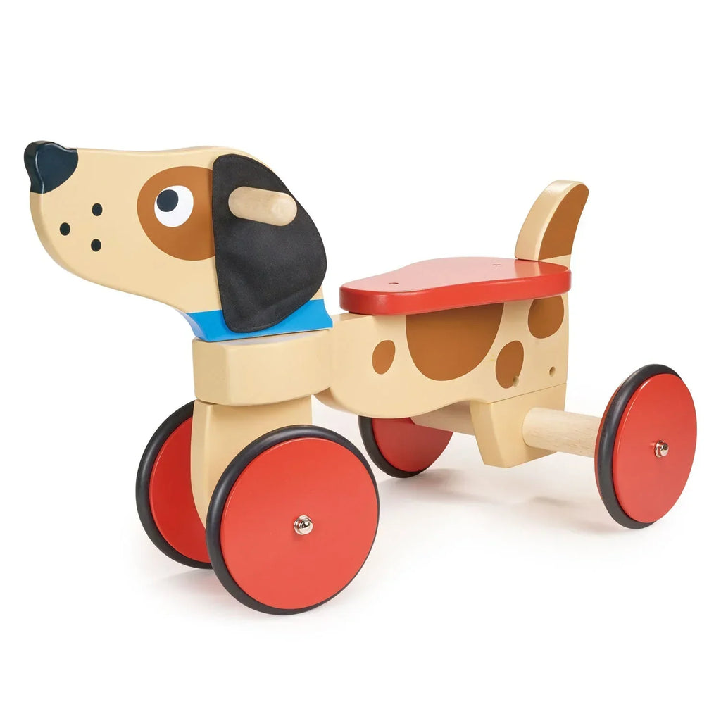 Wooden Puppy Ride-On