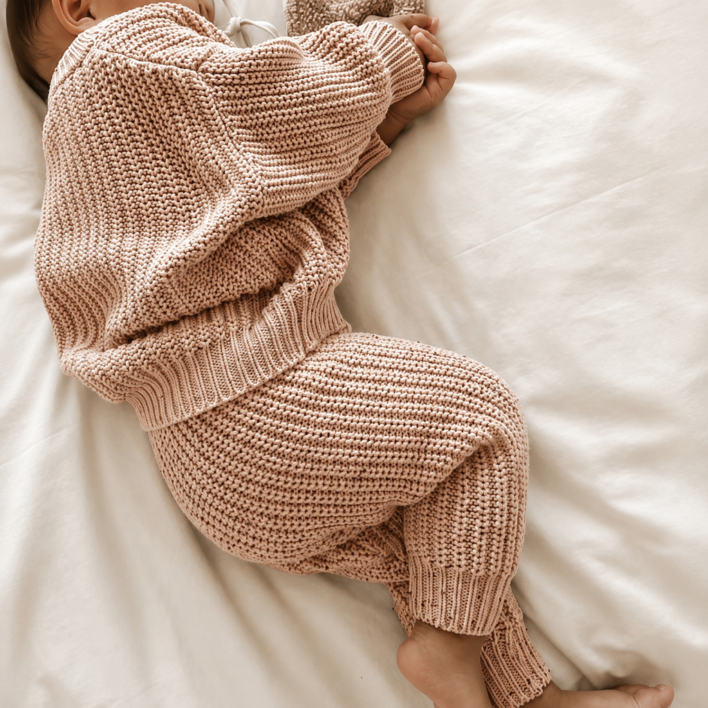Speckled Knit Set